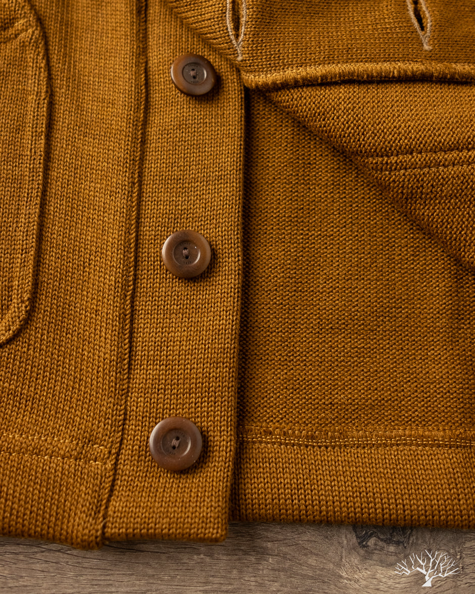 Dehen 1920 Shawl Sweater Coat 2.0 - Whiskey (Modified)