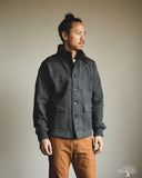 Dehen 1920 Submariner Sweater Coat - Charcoal