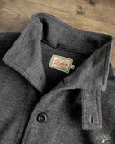 Dehen 1920 Submariner Sweater Coat - Charcoal