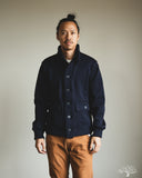 Dehen 1920 Submariner Sweater Coat - Dark Navy
