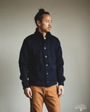 Dehen 1920 Submariner Sweater Coat - Dark Navy