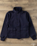 Dehen 1920 Submariner Sweater Coat - Dark Navy