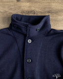 Dehen 1920 Submariner Sweater Coat - Dark Navy