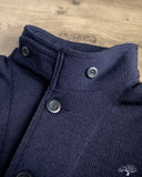 Dehen 1920 Submariner Sweater Coat - Dark Navy