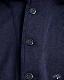 Dehen 1920 Submariner Sweater Coat - Dark Navy