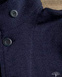 Dehen 1920 Submariner Sweater Coat - Dark Navy