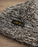 Dehen 1920 Wool Knit Watch Cap - Black/Natural Mix