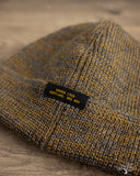 Dehen 1920 Wool Knit Watch Cap - Charcoal/Goldmine Mix