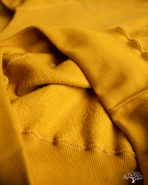 Denime 261 Four Needle Raglan Crew Neck Sweatshirt - Yellow