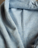 Denime 88/12 Heather Four Needle Hoodie (Lot 270) - Blue