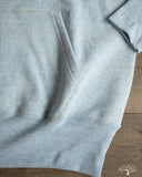 Denime 88/12 Heather Four Needle Hoodie (Lot 270) - Blue