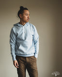 Denime 88/12 Heather Four Needle Hoodie (Lot 270) - Blue
