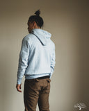 Denime 88/12 Heather Four Needle Hoodie (Lot 270) - Blue
