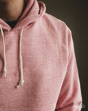 Denime 88/12 Heather Four Needle Hoodie (Lot 270) - Red