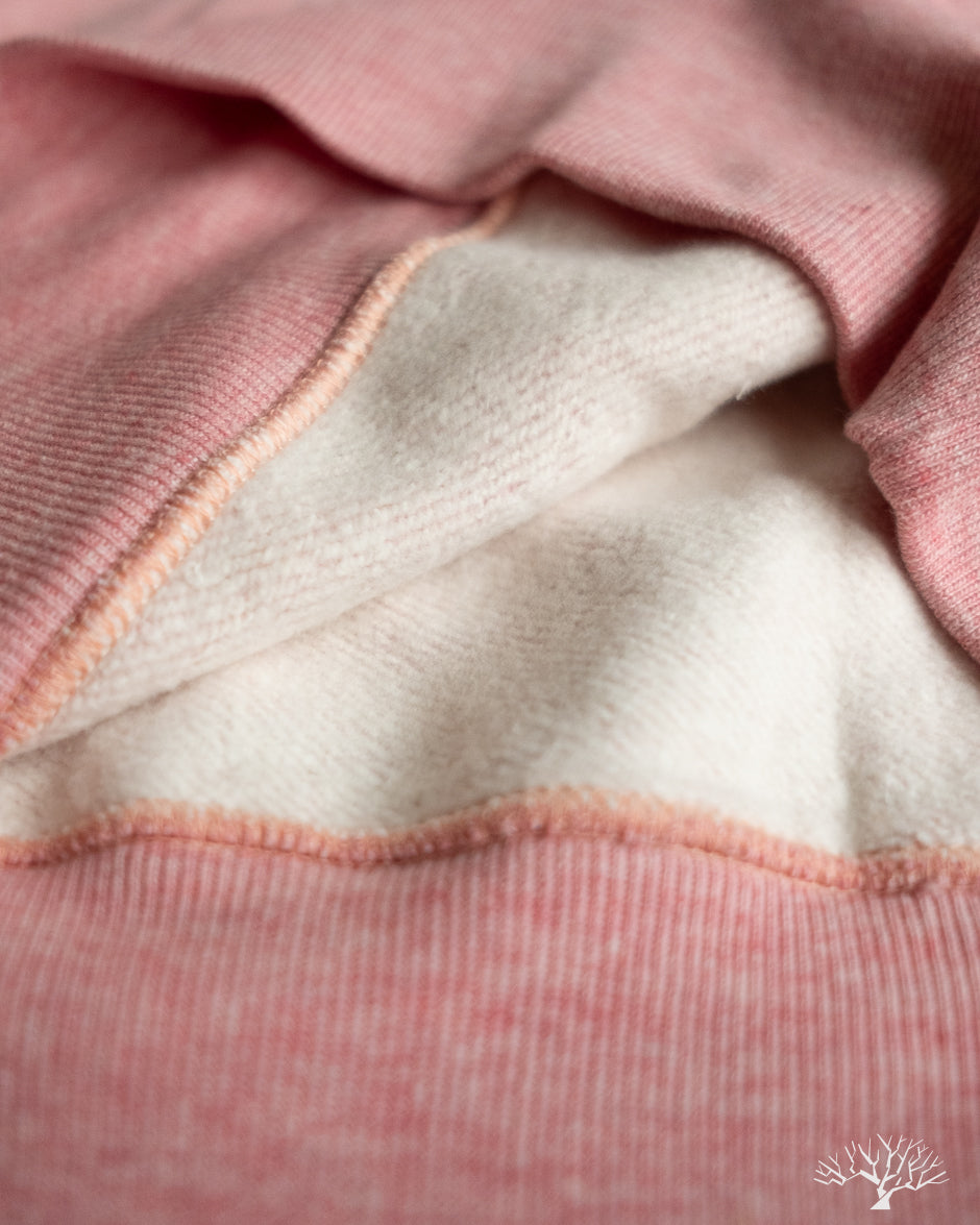 Denime 88/12 Heather Four Needle Hoodie (Lot 270) - Red