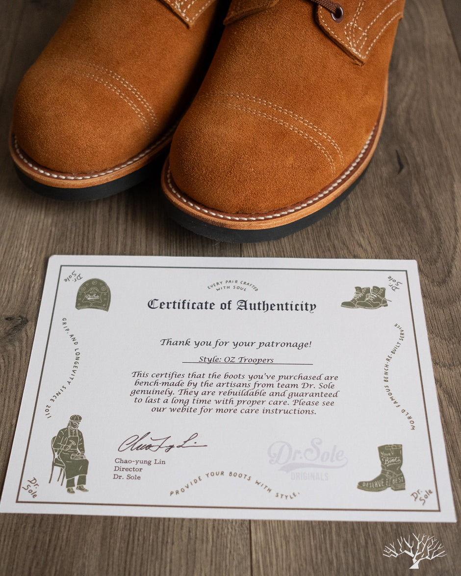 Dr. Sole OZ Trooper Service Boot - Sunset Roughout