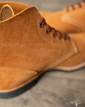 Dr. Sole - OZ Trooper Service Boot - Sunset Roughout – Withered Fig
