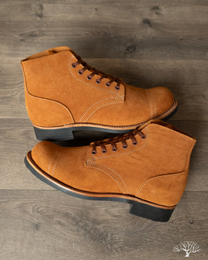 Dr. Sole - OZ Trooper Service Boot - Sunset Roughout – Withered Fig
