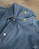 Fitted Underground Chelsea Selvedge Work Shirt - Teal