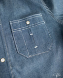 Fitted Underground Chelsea Selvedge Work Shirt - Teal