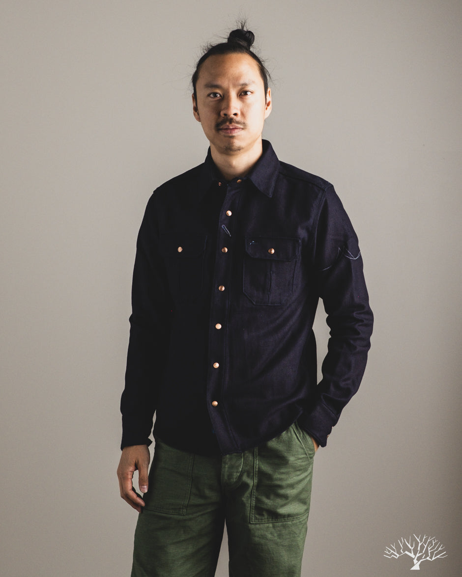 Fitted Underground LES Chelsea Sashiko Work Shirt