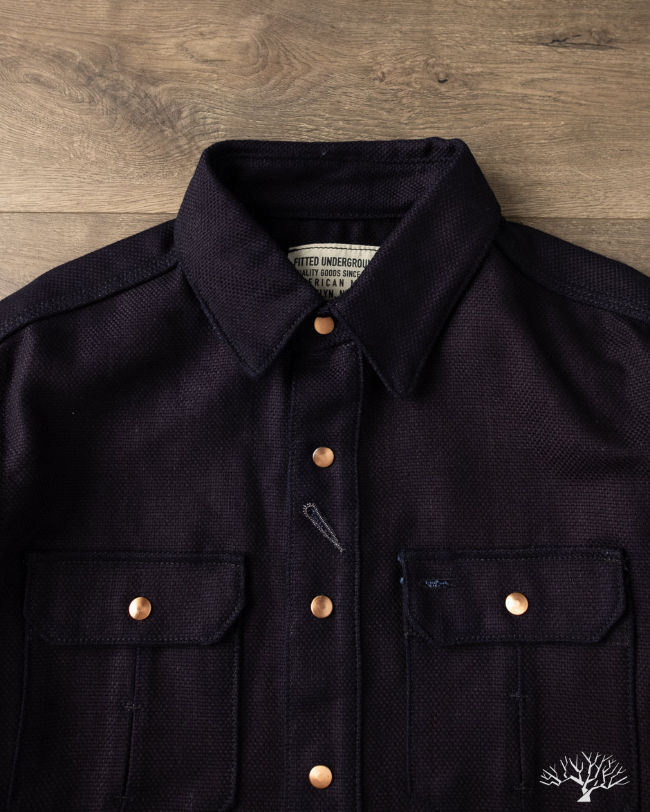 Fitted Underground LES Chelsea Sashiko Work Shirt
