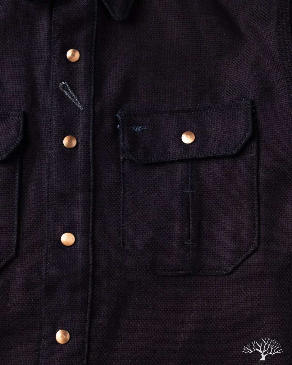 Fitted Underground LES Chelsea Sashiko Work Shirt