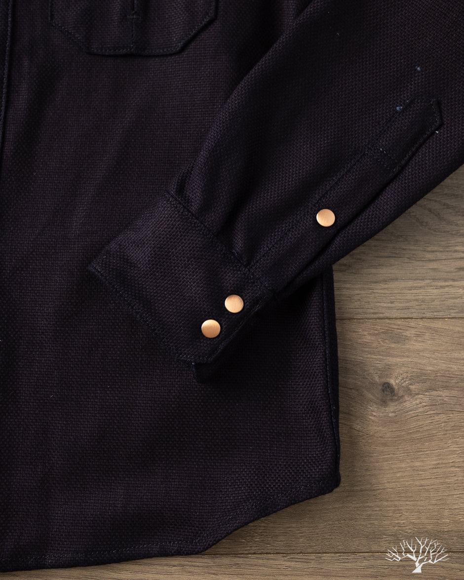 Fitted Underground LES Chelsea Sashiko Work Shirt