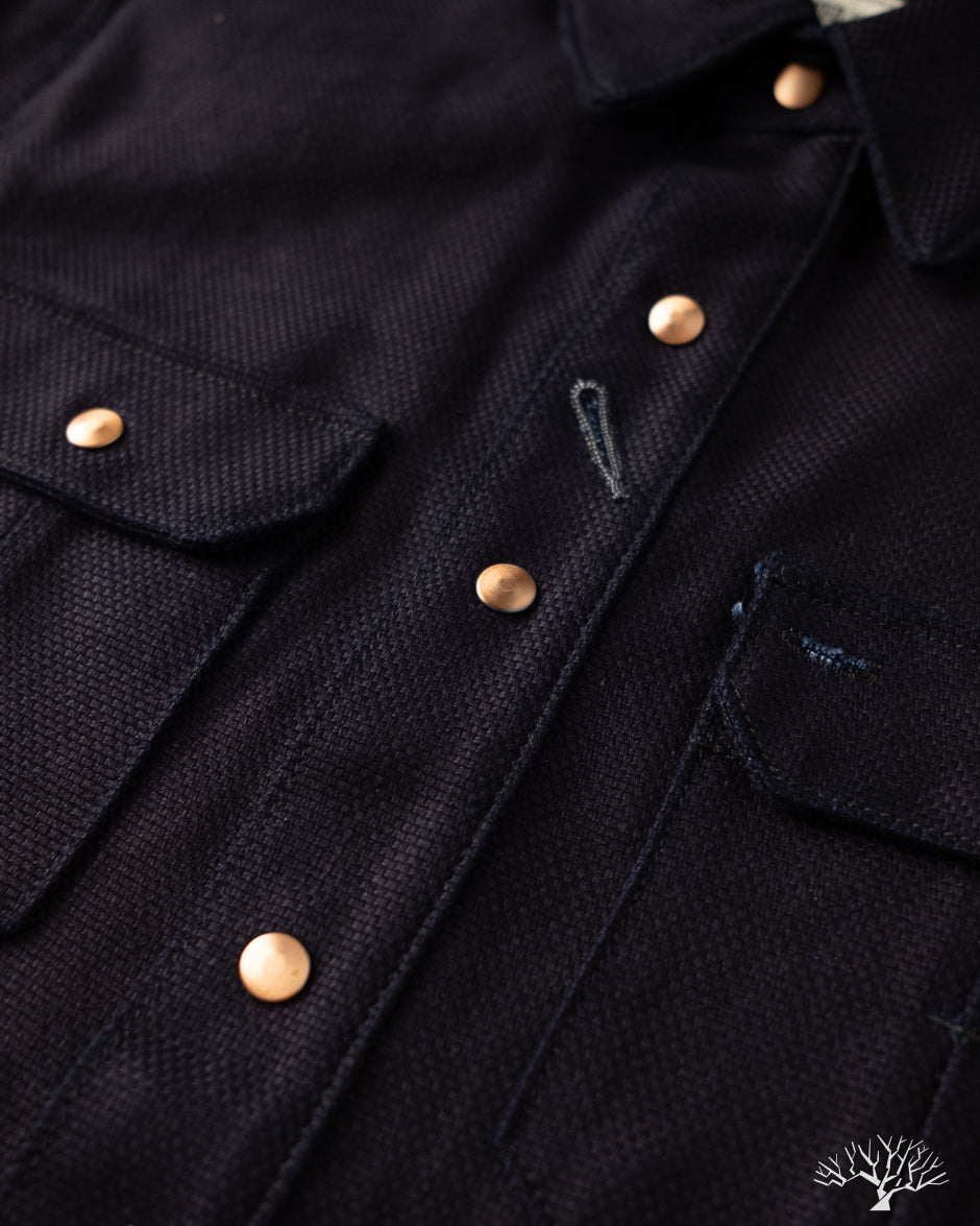 Fitted Underground LES Chelsea Sashiko Work Shirt