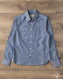 Fitted Underground LES Indigo Selvedge Chambray Shirt