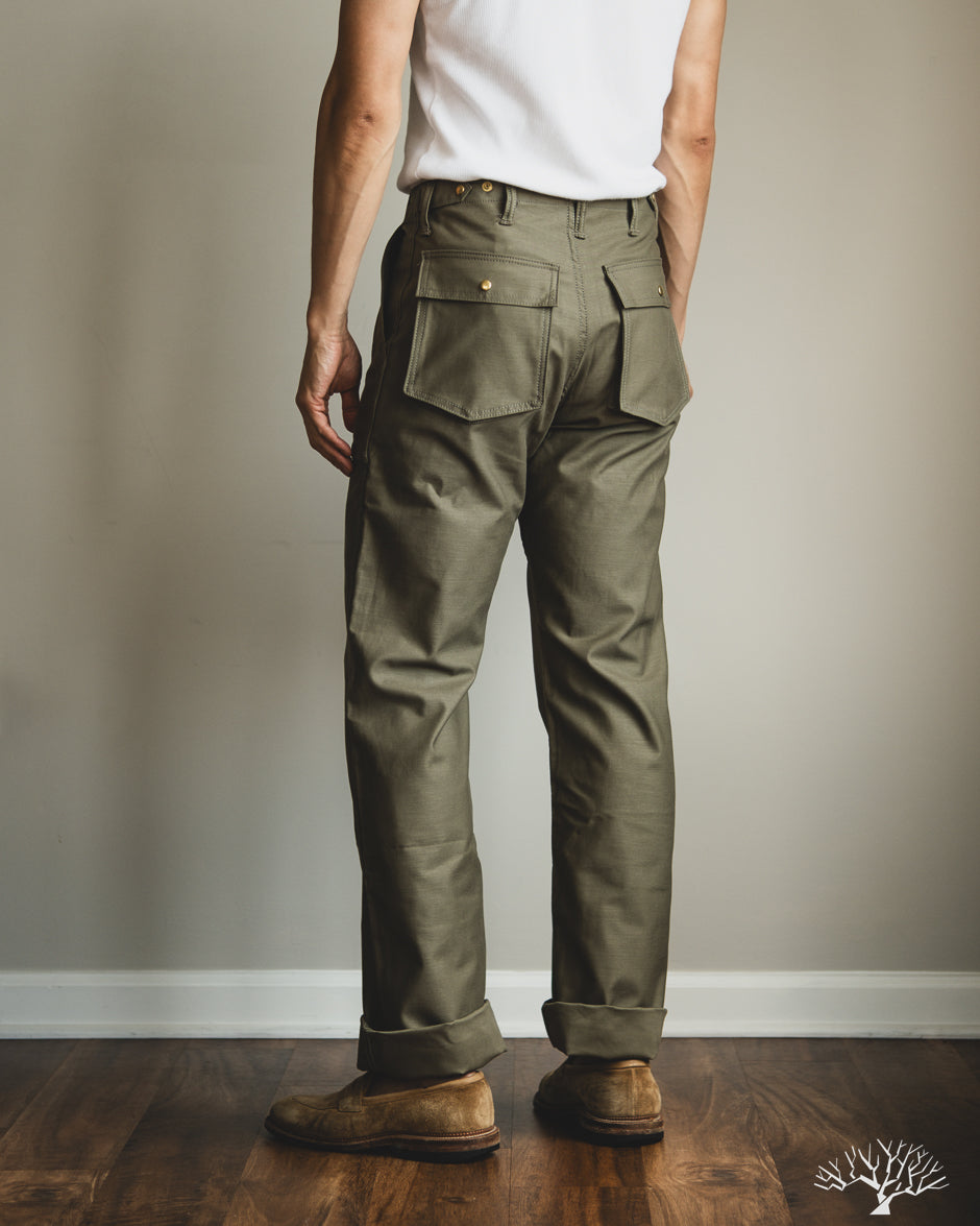 Fitted Underground - OG 718 - Fatigue Pant - Olive – Withered Fig