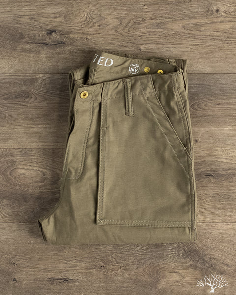 Fitted Underground - OG 718 - Fatigue Pant - Olive – Withered Fig