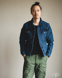 Fitted Underground Strider Sashiko Trucker Jacket