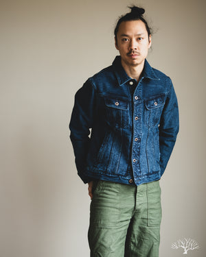 ジャケット・アウター rikotokyo Shirring sleeve blouson Fitted Underground - Strider Sashiko Trucker Jacket – Withered Fig