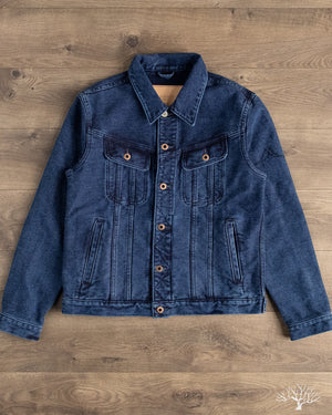Fitted Underground Strider Sashiko Trucker Jacket