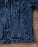 Fitted Underground Strider Sashiko Trucker Jacket