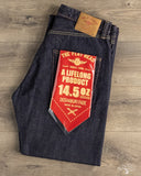 Flat Head FN-D111 - 14.5oz Left Hand Twill Wide Straight Selvedge Denim