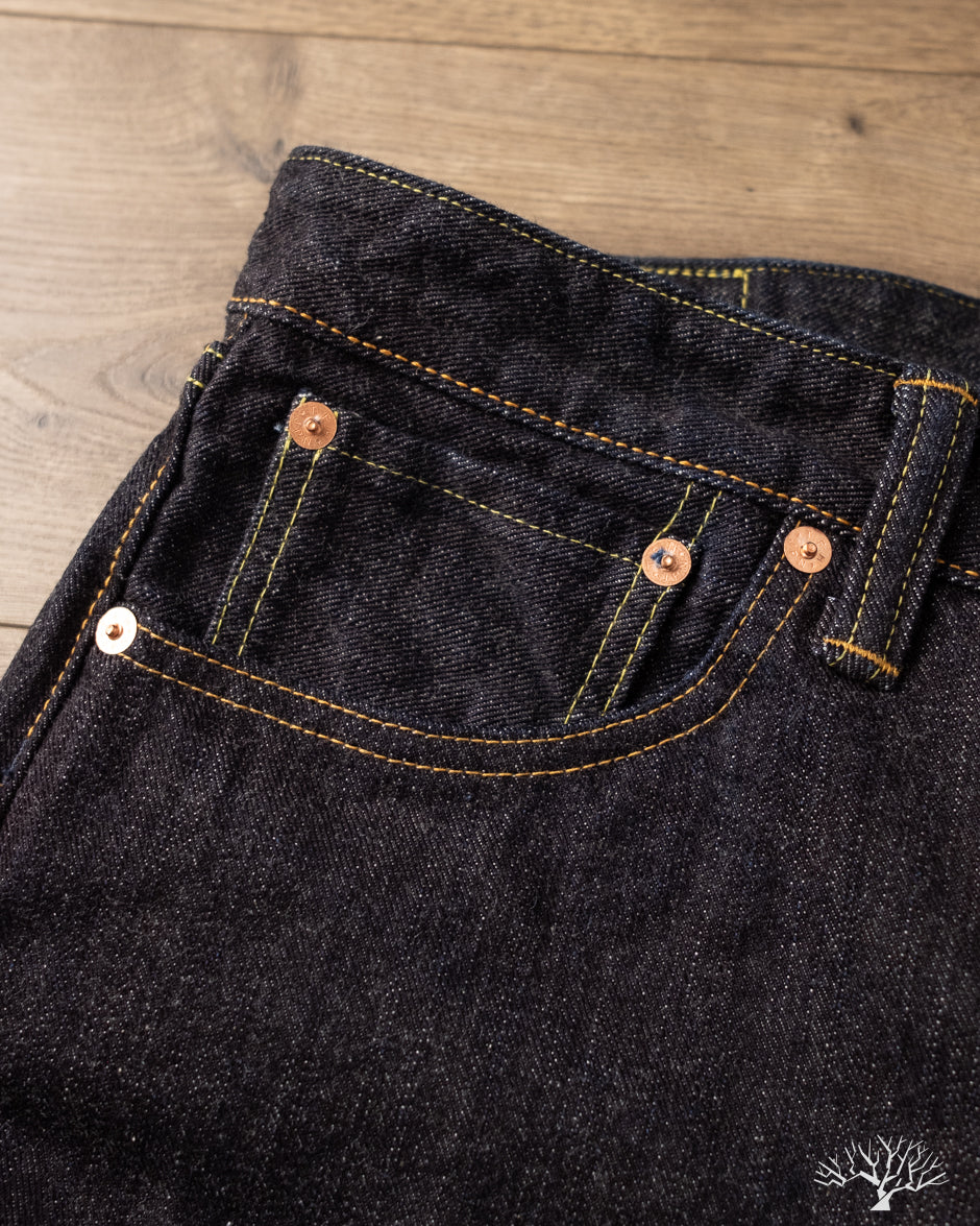 Flat Head FN-D111 - 14.5oz Left Hand Twill Wide Straight Selvedge Denim