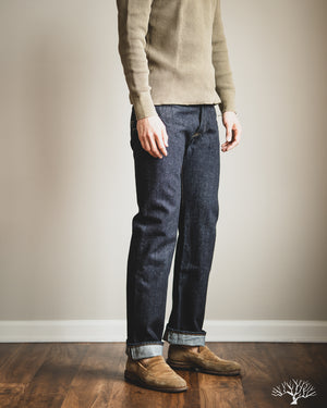 Flat Head - FN-8005 - 18oz Regular Straight Indigo Selvedge Denim