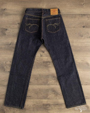 Flat Head - FN-8005 - 18oz Regular Straight Indigo Selvedge Denim