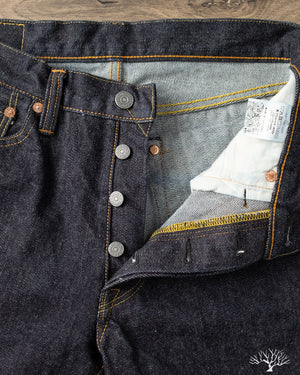 Flat Head - FN-8005 - 18oz Regular Straight Indigo Selvedge Denim
