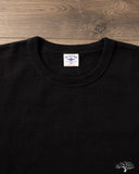 Flat Head FN-HTKL-001 - 20oz Heavy Loopwheel Long-Sleeve Tee - Black
