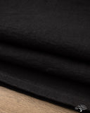 Flat Head FN-HTKL-001 - 20oz Heavy Loopwheel Long-Sleeve Tee - Black