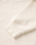 Flat Head FN-HTKL-001 - 20oz Heavy Loopwheel Long-Sleeve Tee - White