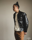 Flat Head FN-LJ-HS004 - Horsehide Quilting Single Riders Jacket