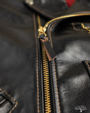 Flat Head FN-LJ-HW004 - Horsehide Double Rider's Leather Jacket