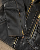 Flat Head FN-LJ-HW004 - Horsehide Double Rider's Leather Jacket