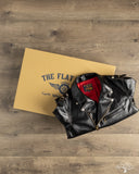 Flat Head FN-LJ-HW004 - Horsehide Double Rider's Leather Jacket