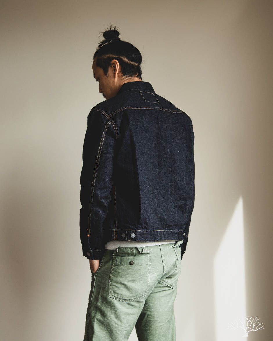Flat Head FN-OJ-D002 - 14.5oz 50's Type II Denim Jacket