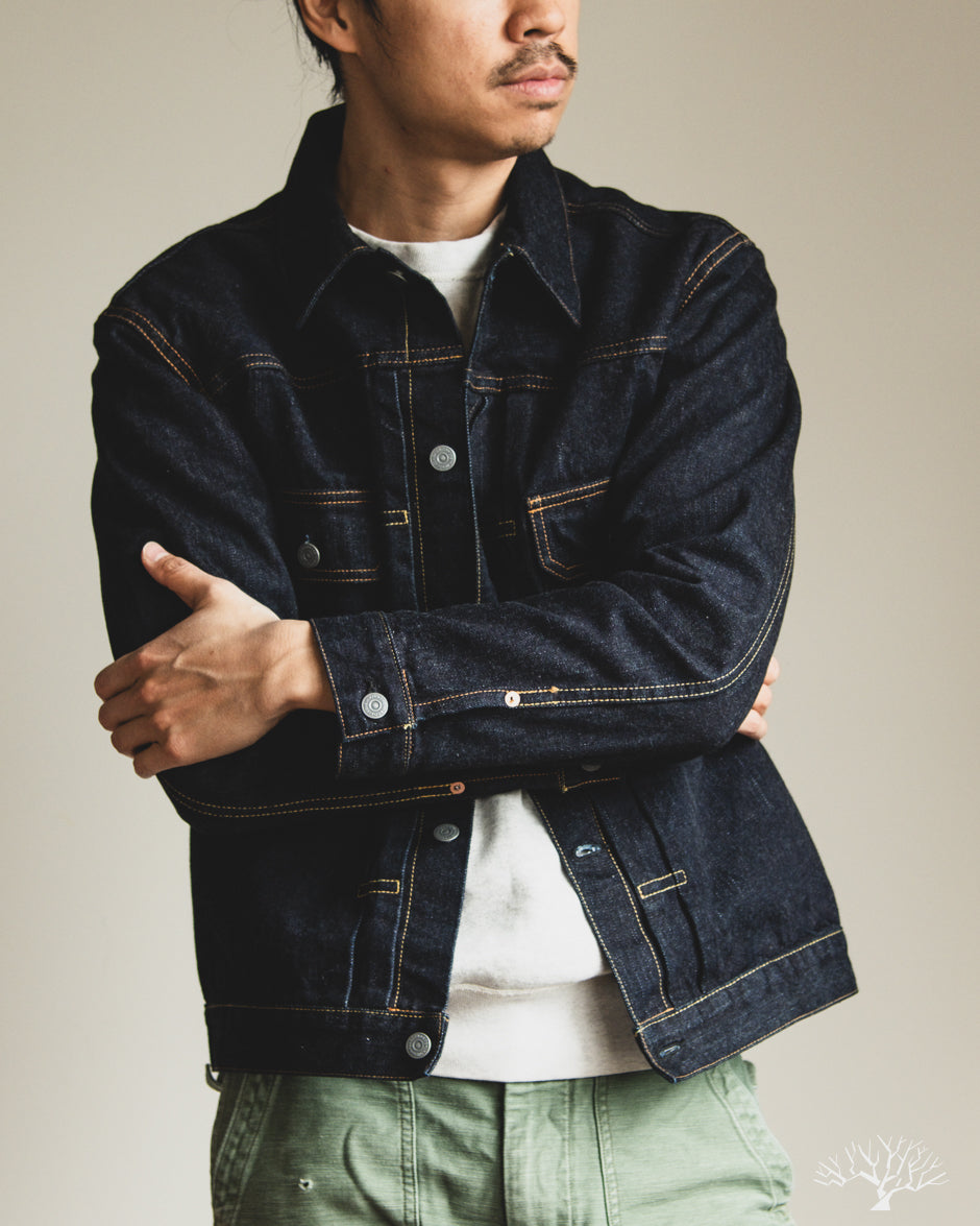 Flat Head FN-OJ-D002 - 14.5oz 50's Type II Denim Jacket